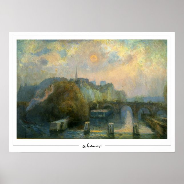 Albert Lebourg Zedign Art Poster #184 (Front)