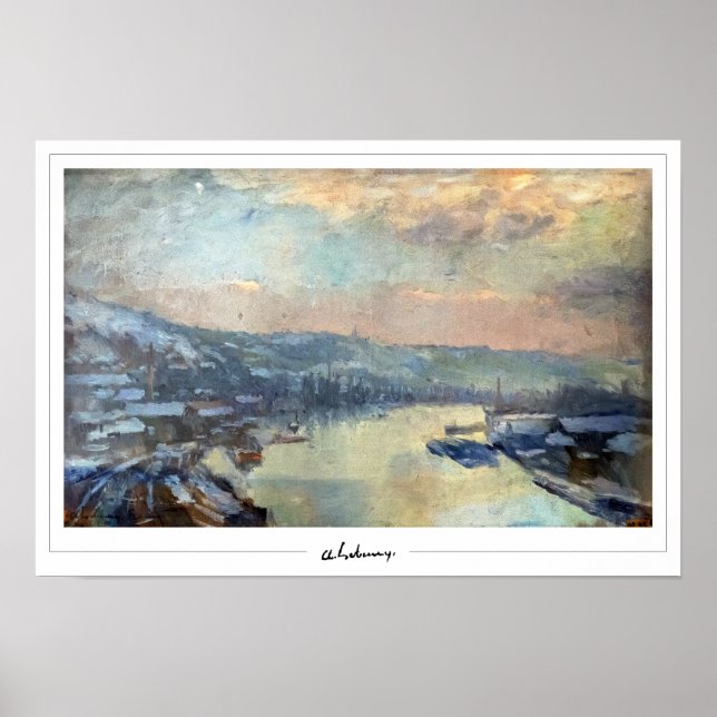 Albert Lebourg Zedign Art Poster #189 (Front)