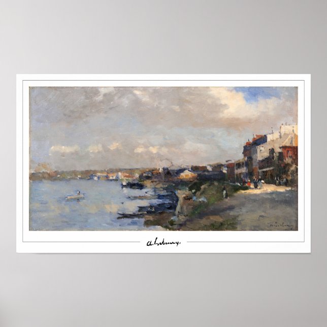 Albert Lebourg Zedign Art Poster #195 (Front)