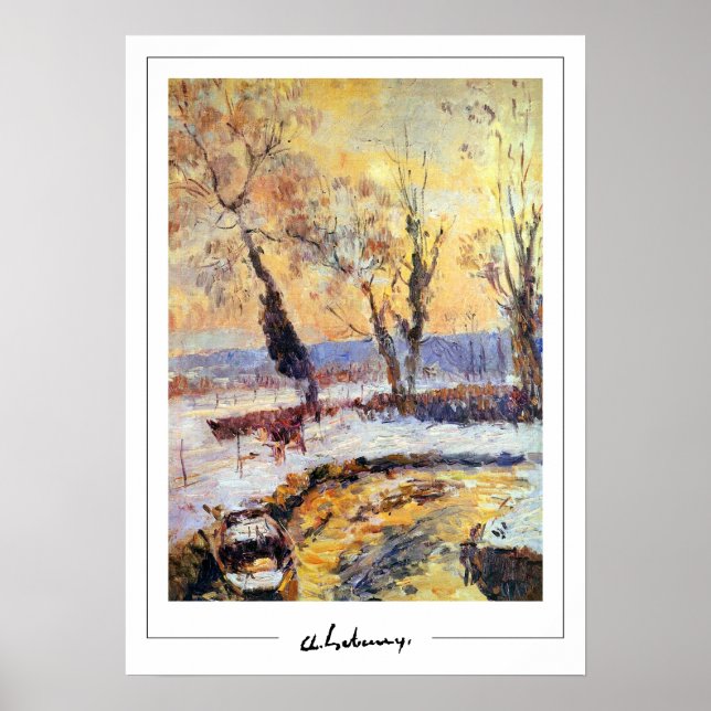 Albert Lebourg Zedign Art Poster #3 (Front)