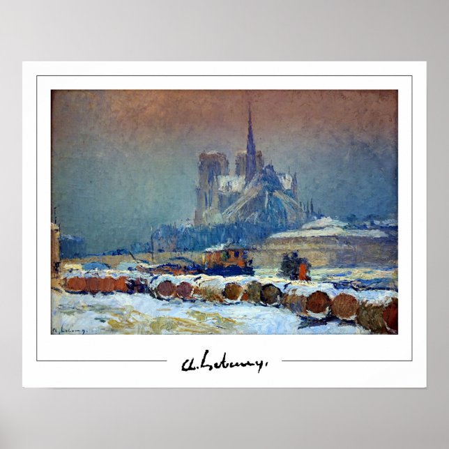 Albert Lebourg Zedign Art Poster #78 (Front)