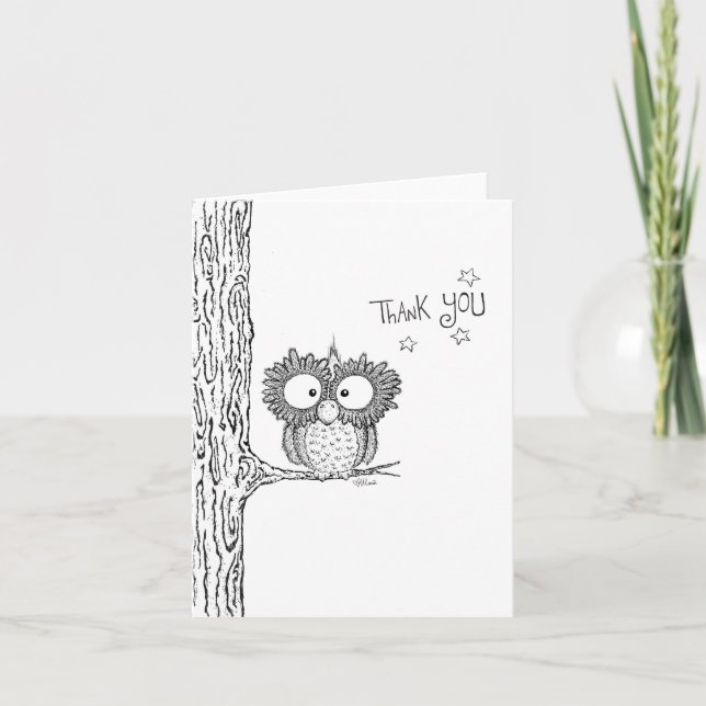 Albert Letterpress Thank You Card (Front)