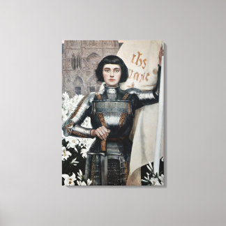 Albert Lynch - Joan of Arc Canvas Print