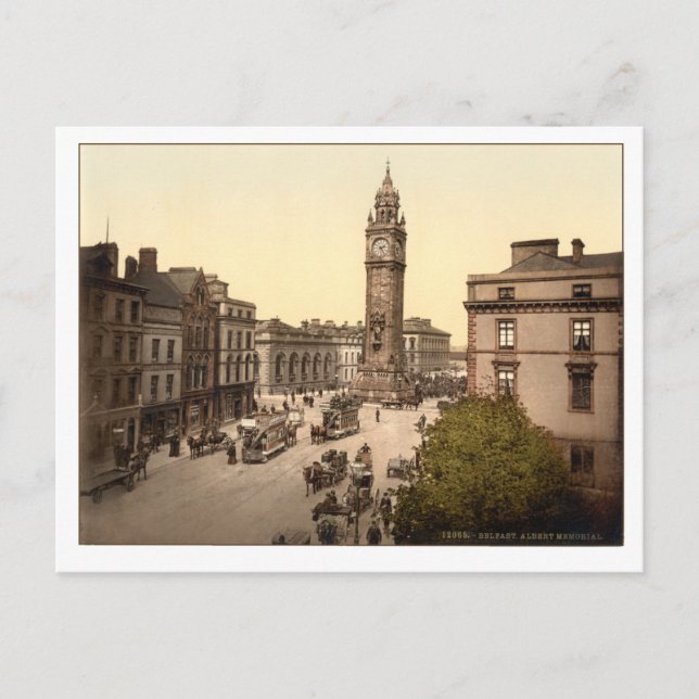 Albert Memorial. Belfast. County Antrim, Ireland Postcard (Front)