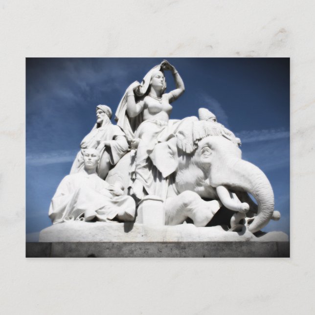 Albert Memorial Postcard (Front)