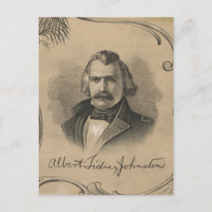 Albert Sidney Johnston Postcard