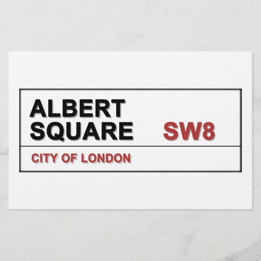 Albert Square London England (Front)