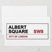 Albert Square London England (Front/Back)
