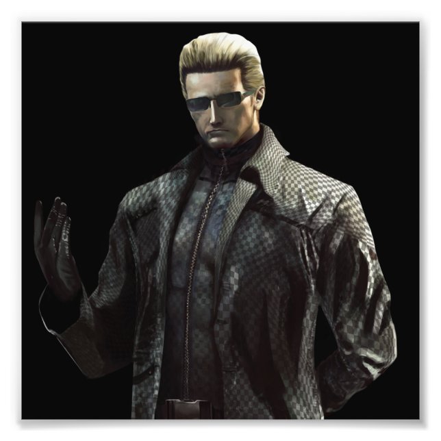 Albert Wesker Photo Print (Front)