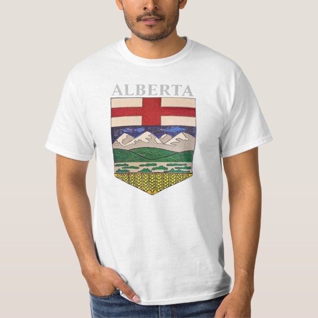 ALBERTA Art Men's Basic T SHIRT  (Front)