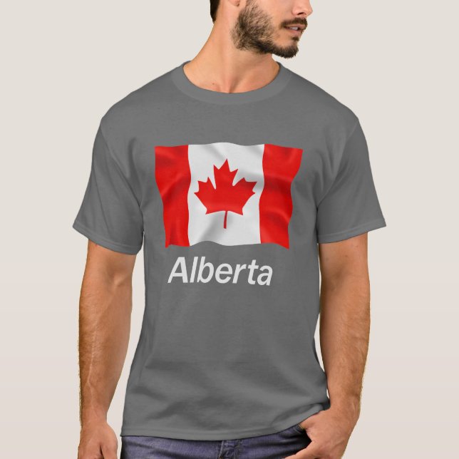 Alberta - Basic Dark T-Shirt (Front)