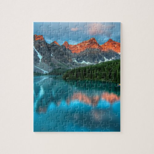 Alberta Canada Lake Louise Summer Adventure Jigsaw Puzzle