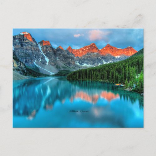 Alberta Canada Picturesque Photograph Postcard