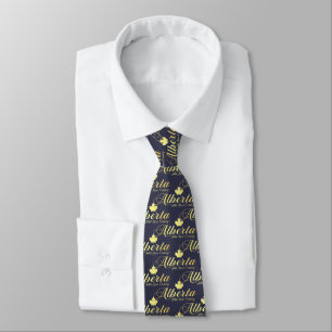 Alberta (decorative) neck tie