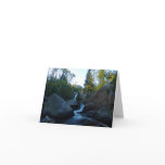Alberta Falls at Sunrise at Rocky Mountains Card