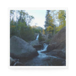Alberta Falls at Sunrise at Rocky Mountains Napkins