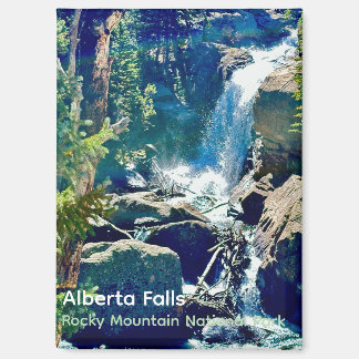 Alberta Falls, Rocky Mountain National Park Magnet