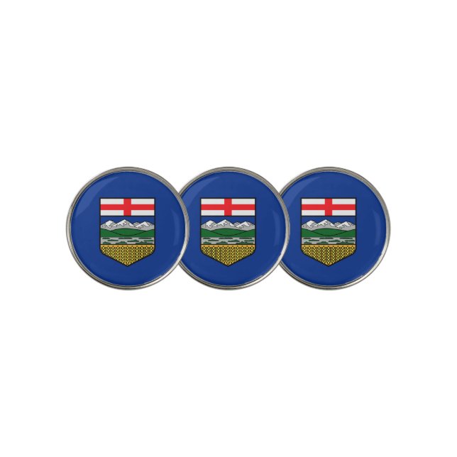 alberta golf ball marker (3 Up)