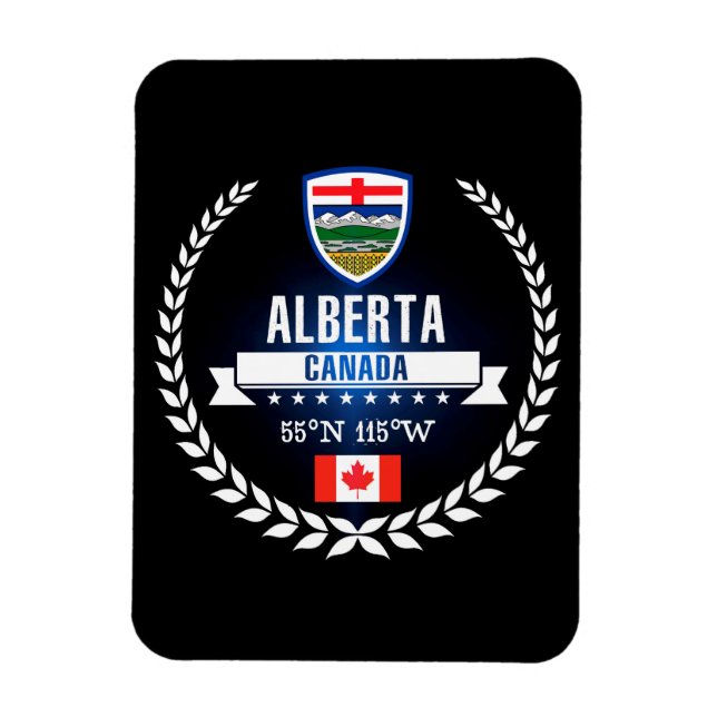 Alberta Magnet (Vertical)