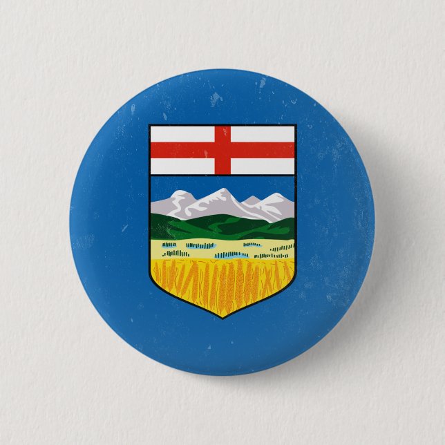 Alberta Pinback Button (Front)