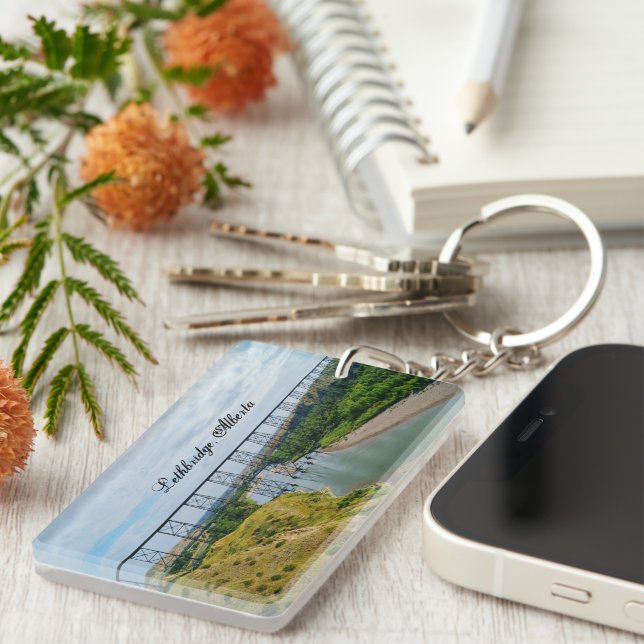 Alberta Railway Icon Keychain (Front Right)