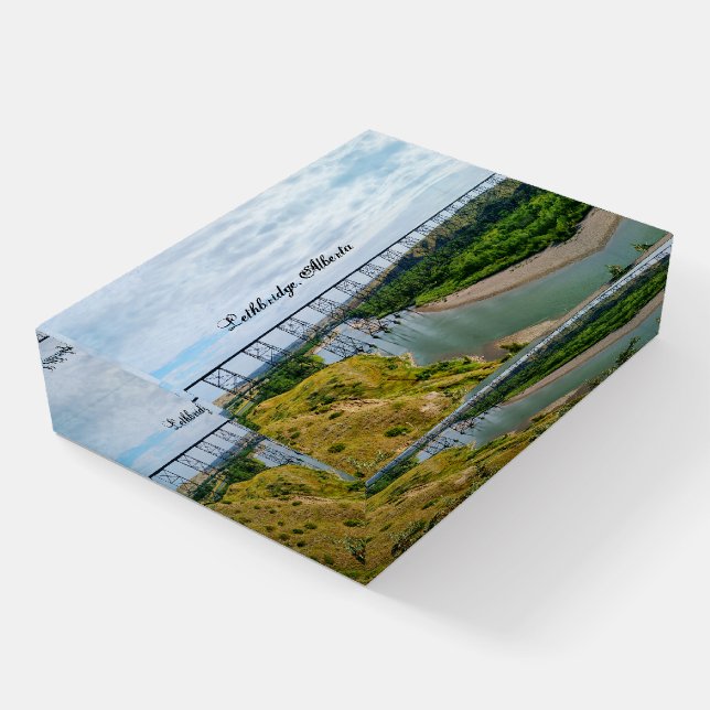 Alberta Railway Icon Paperweight (Angled)