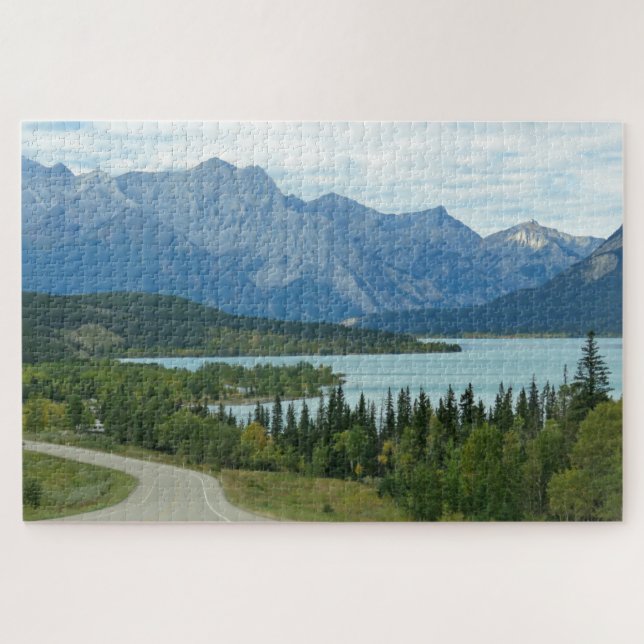 Alberta Rocky Mountains Design Jigsaw Puzzle (Horizontal)