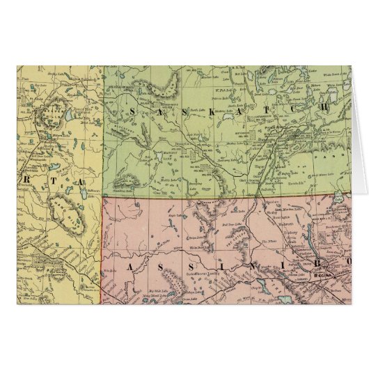 Alberta, Saskatchewan Cards (Front Horizontal)