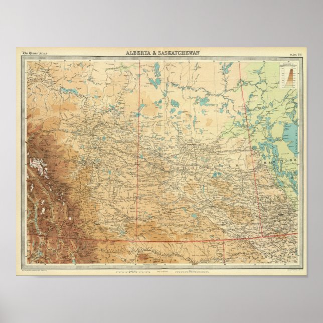 Alberta & Saskatchewan Poster (Front)