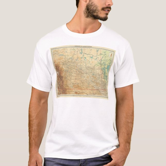 Alberta & Saskatchewan T-Shirt (Front)