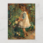 Albertine in the Garden | Albert Roelofs Postcard