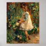 Albertine in the Garden | Albert Roelofs Poster