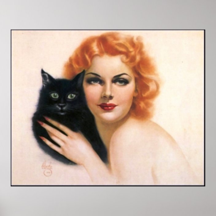 Alberto Vargas Pin Up Models Poster Poster Zazzle 9673