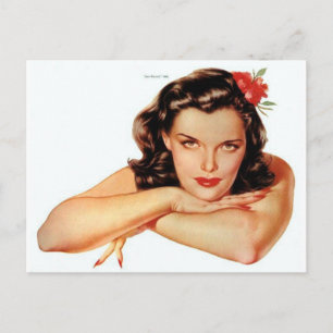 Alberto Vargas Vintage Pin up Postcard