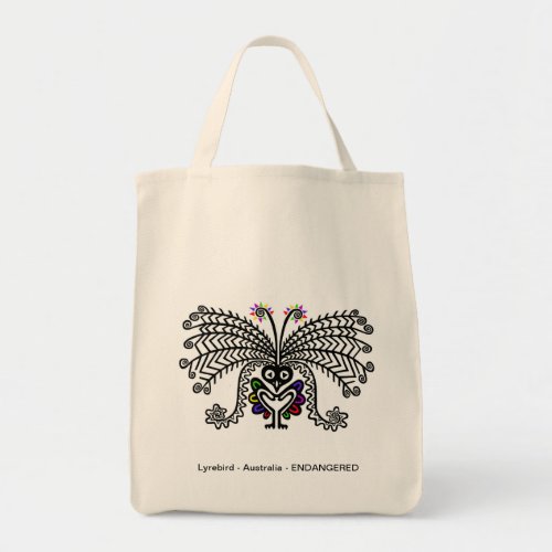 Alberts Lyre BIRD _ Australia_ Ecology_ Nature Tote Bag