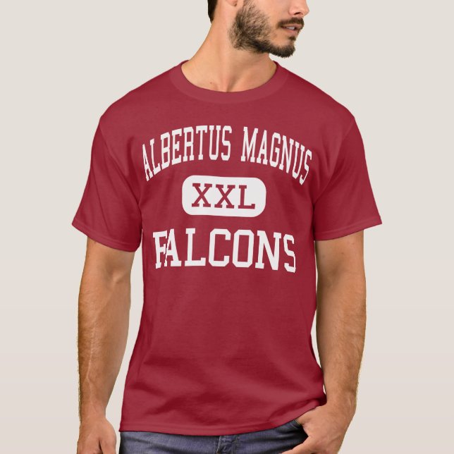 Albertus Magnus - Falcons - High - Bardonia T-Shirt (Front)