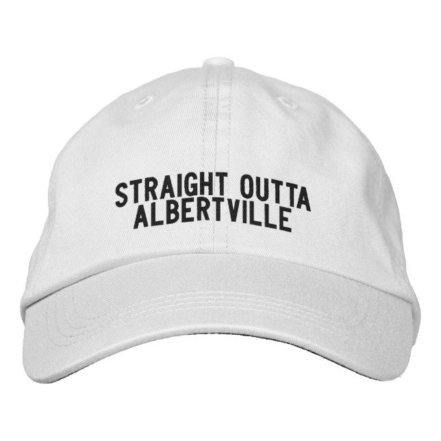 ALBERTVILLE Alabama Hat (Front)