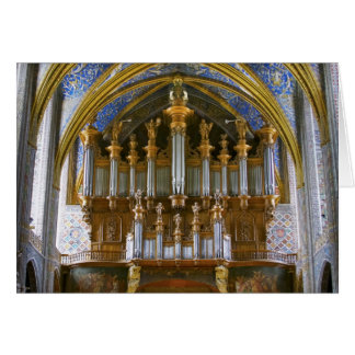 Albi Cathedral organ, France Cards