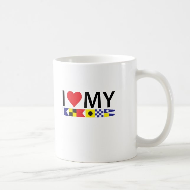 Albin 25 I love mug (Right)
