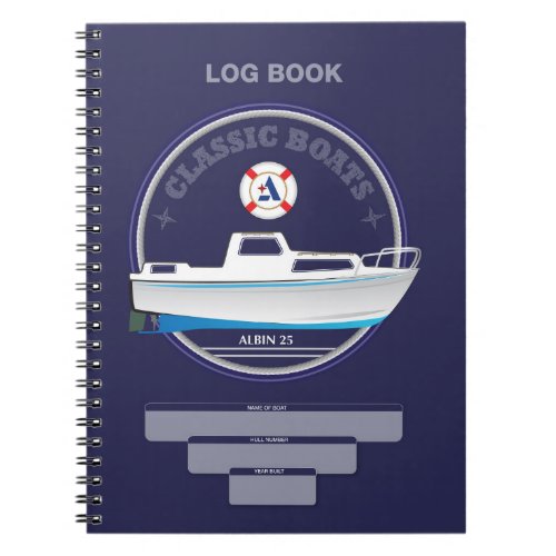 Albin 25 Log Notebook