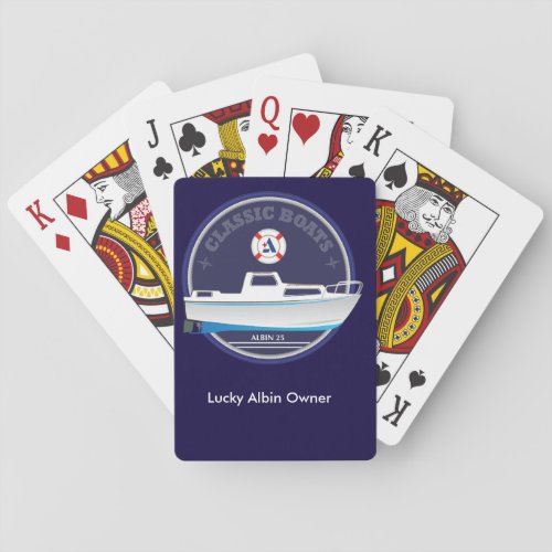 Albin 25 playing cards