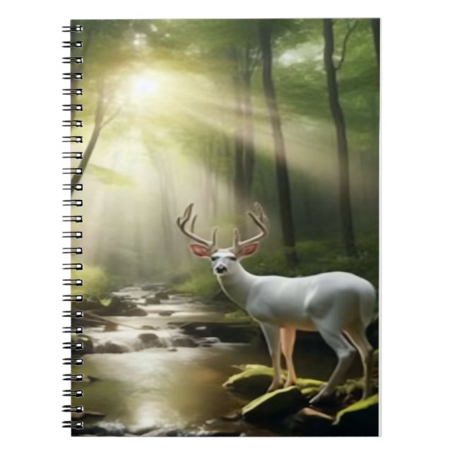 Albino Buck Notebook (Front)