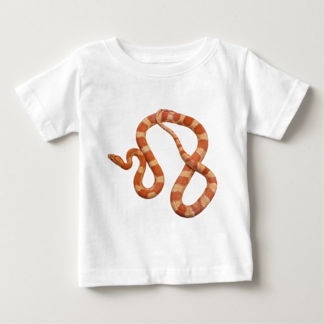 Albino Corn Snake Baby T-Shirt (Front)