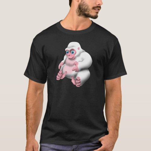 Albino Gorilla T_Shirt