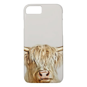 Albino Highland Cow iPhone 8/7 Case