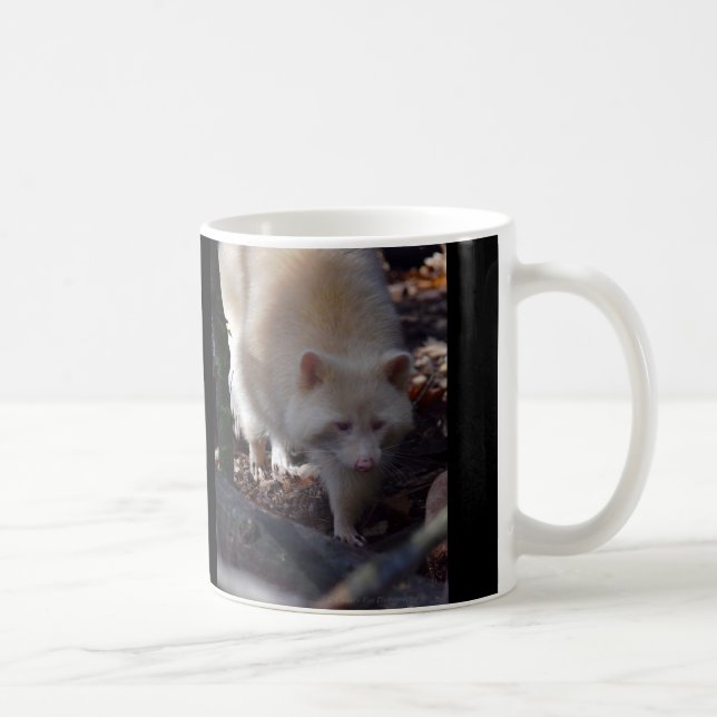 Albino Raccoon Mug (Right)