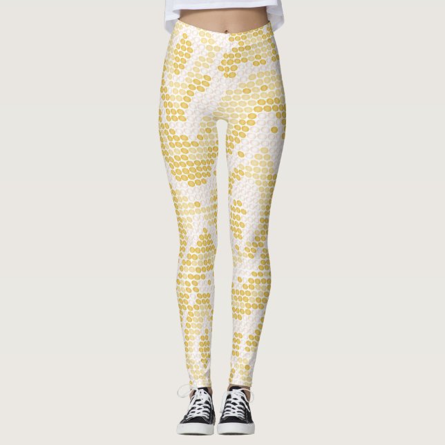 Albino Snake Skin Leggings (Front)