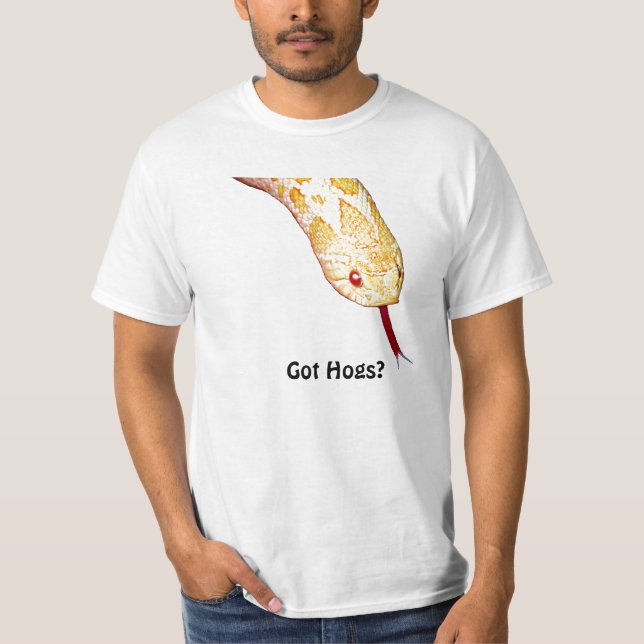 Albino Western Hognose T-Shirt (Front)