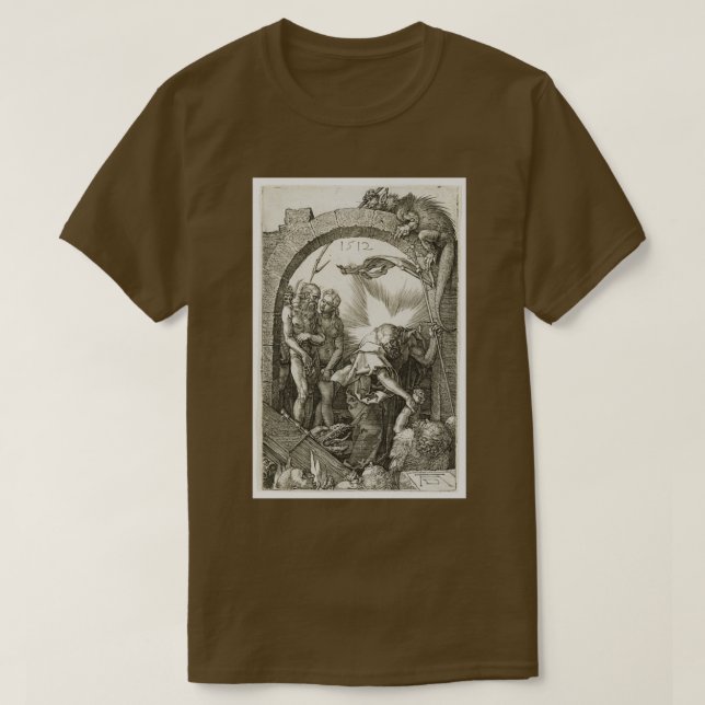Albrecht Drer Christ in Limbo 1512 2 T-Shirt (Design Front)