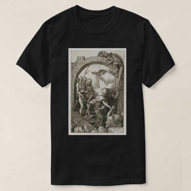 Albrecht Drer Christ in Limbo 1512 T-Shirt (Design Front)